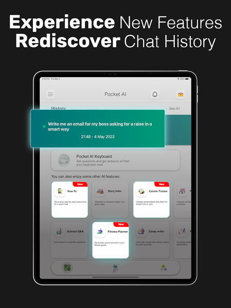 Al Chat - Chatbot by PocketAI - Image screenshot of android app