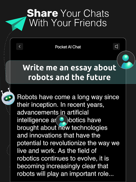 Al Chat - Chatbot by PocketAI - Image screenshot of android app