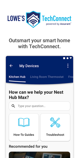 Lowe's TechConnect - عکس برنامه موبایلی اندروید