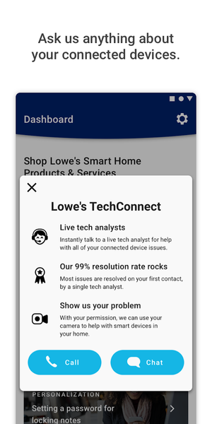 Lowe's TechConnect - عکس برنامه موبایلی اندروید