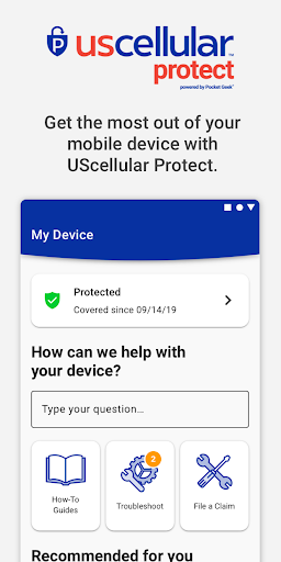 UScellular Protect - Image screenshot of android app