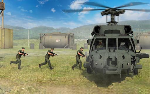 Army Helicopter Transporter Pilot Simulator 3D - Gameplay image of android game