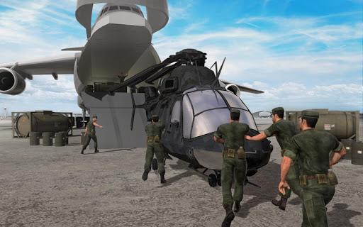 Army Helicopter Transporter Pilot Simulator ۳D - عکس بازی موبایلی اندروید