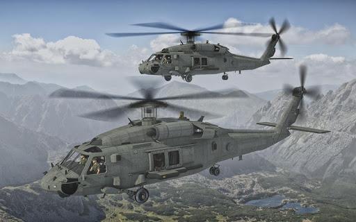 Army Helicopter Transporter Pilot Simulator ۳D - عکس بازی موبایلی اندروید