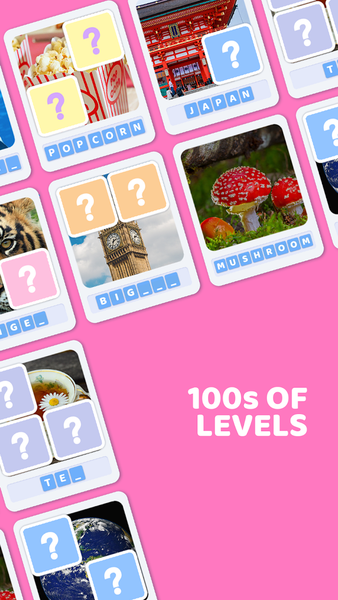 Word Pics: Trivia Puzzles - Gameplay image of android game