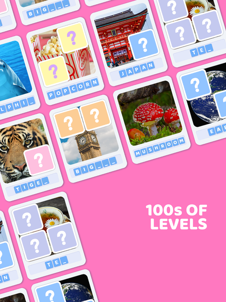 Word Pics: Trivia Puzzles - Gameplay image of android game