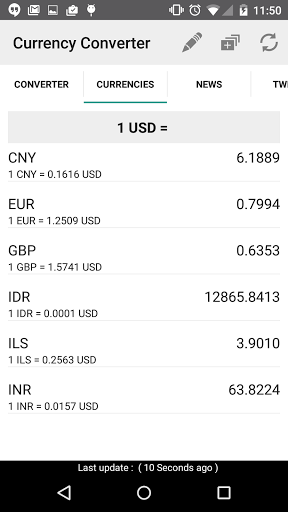 Currency Converter - Image screenshot of android app