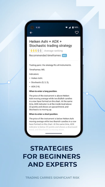 Pocket Option - Strategies - Image screenshot of android app