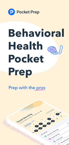 Pocket Prep Behavioral Health - عکس برنامه موبایلی اندروید