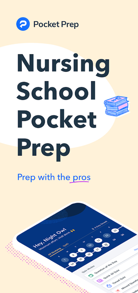 Pocket Prep Nursing School - عکس برنامه موبایلی اندروید