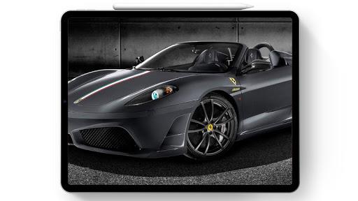 Wallpaper For Black Ferrari Fans - Image screenshot of android app