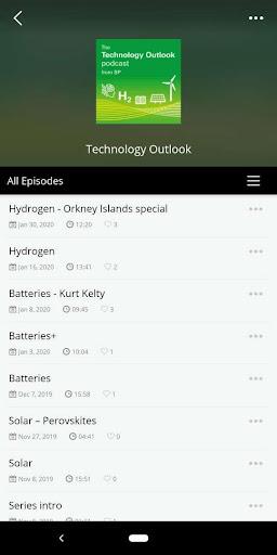 BP Podcasts - Image screenshot of android app