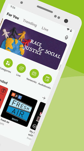 Podbean - پادکست پلیر پادبین - عکس برنامه موبایلی اندروید
