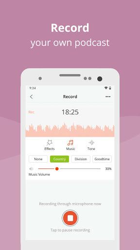 Podbean - پادکست پلیر پادبین - عکس برنامه موبایلی اندروید