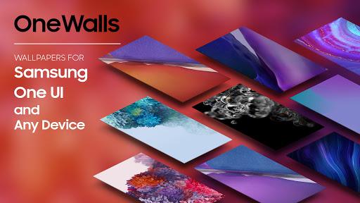 OneWalls - Wallpaper for OneUI Samsung S21 Note 21 - Image screenshot of android app