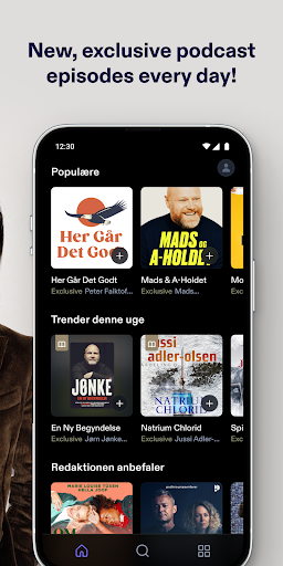 Podimo - Podcasts & Audiobooks - عکس برنامه موبایلی اندروید