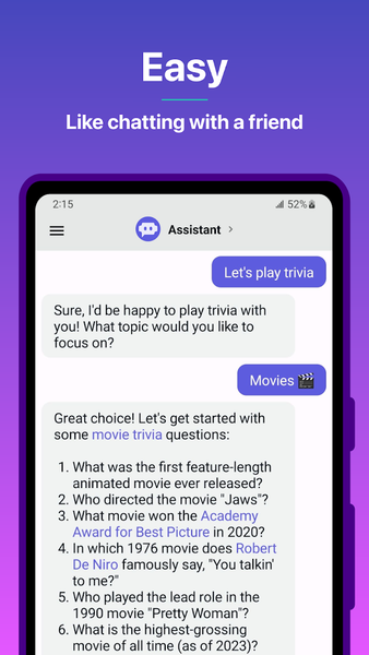Poe - Fast AI Chat - عکس برنامه موبایلی اندروید