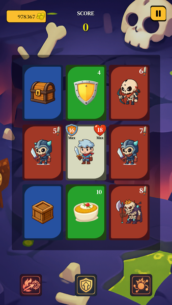 Card Raid: Survival Arena - Gameplay image of android game