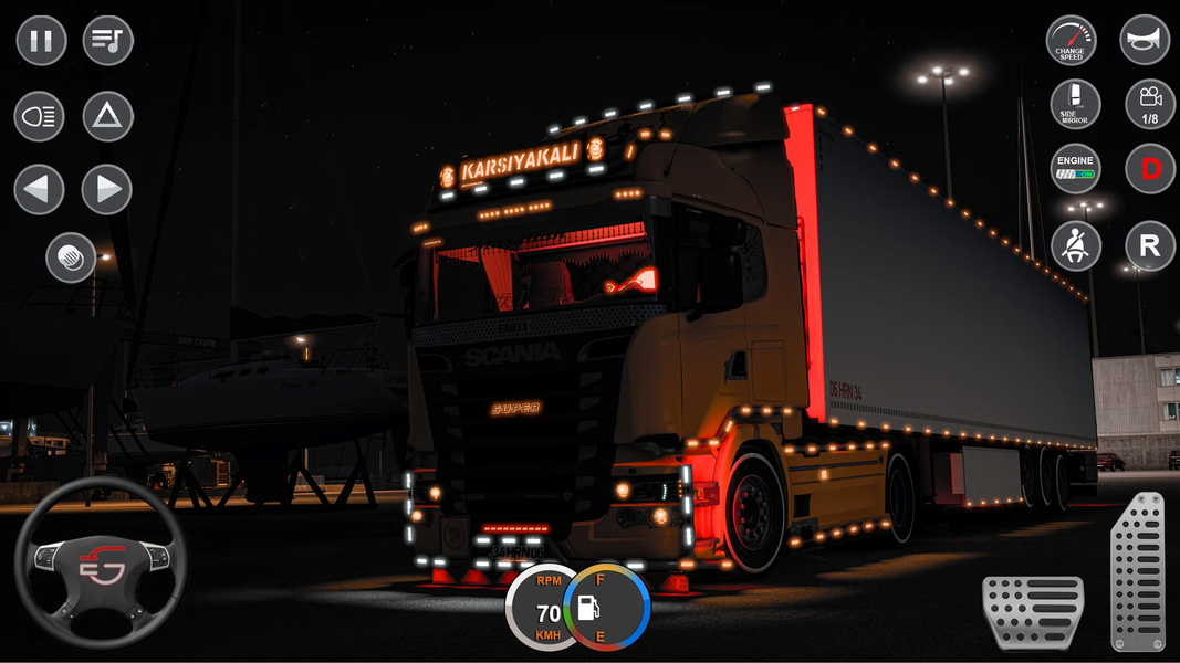 City Euro Truck Simulator 3d - عکس برنامه موبایلی اندروید
