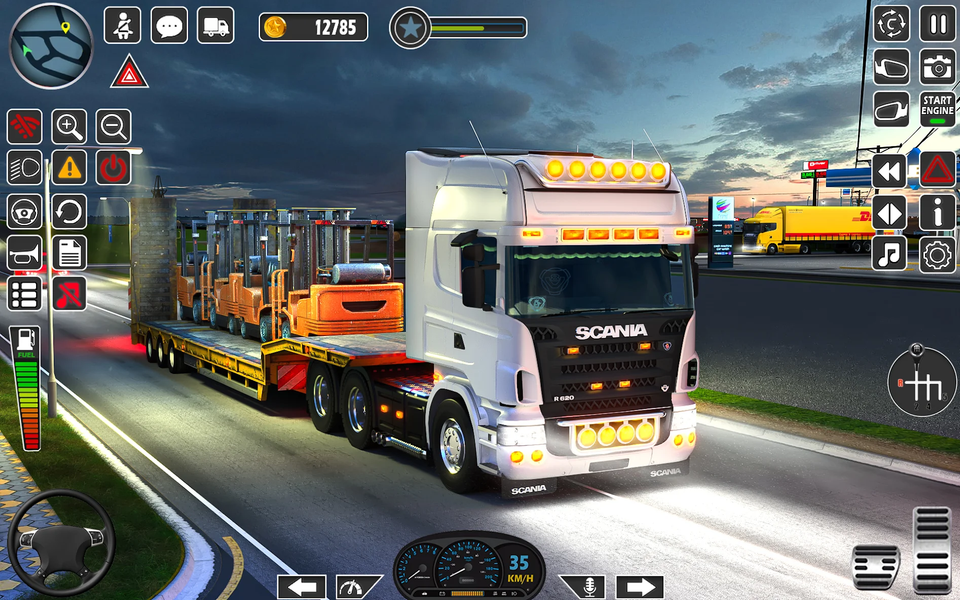 Euro Cargo Truck Simulator - عکس بازی موبایلی اندروید