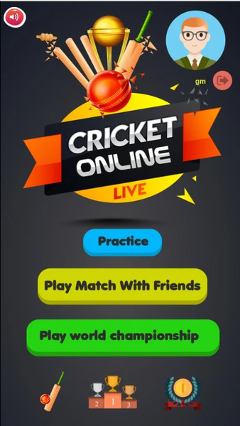 Cricket Online Play with Frien - Gameplay image of android game