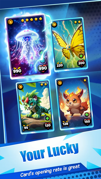 Pokellector Card Battle - Gameplay image of android game