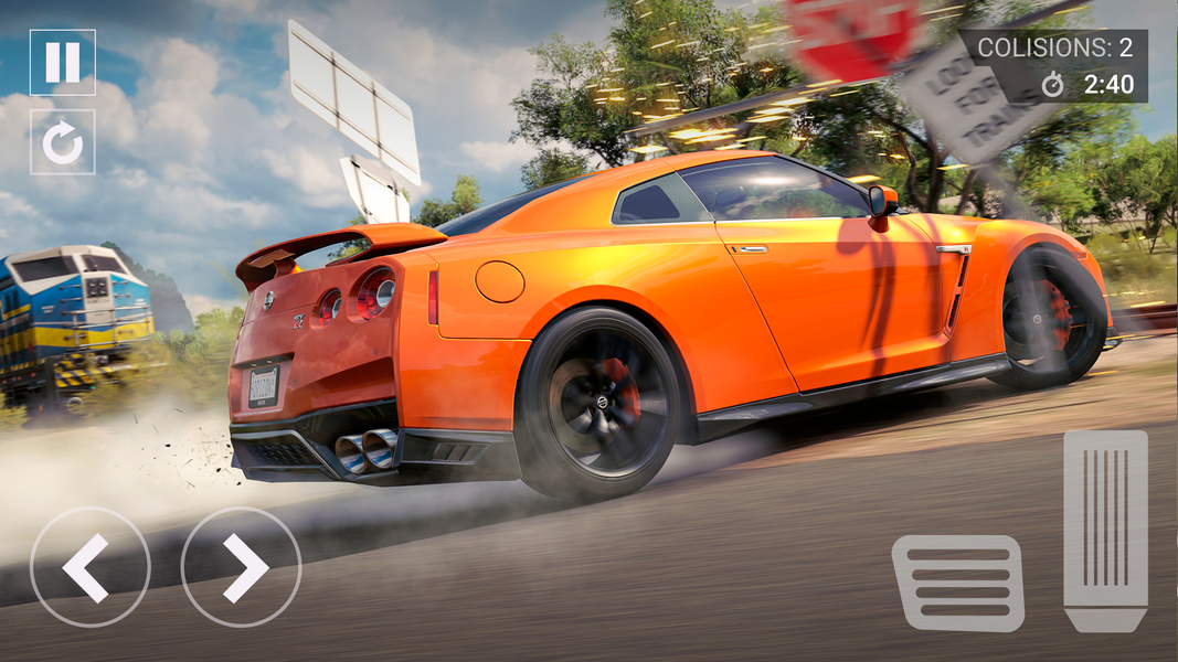 Nitro Drift GT-R Car Simulator - عکس بازی موبایلی اندروید