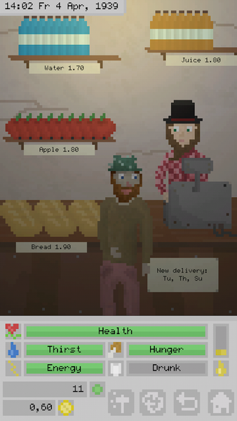 The Hobo Idle Clicker - عکس برنامه موبایلی اندروید