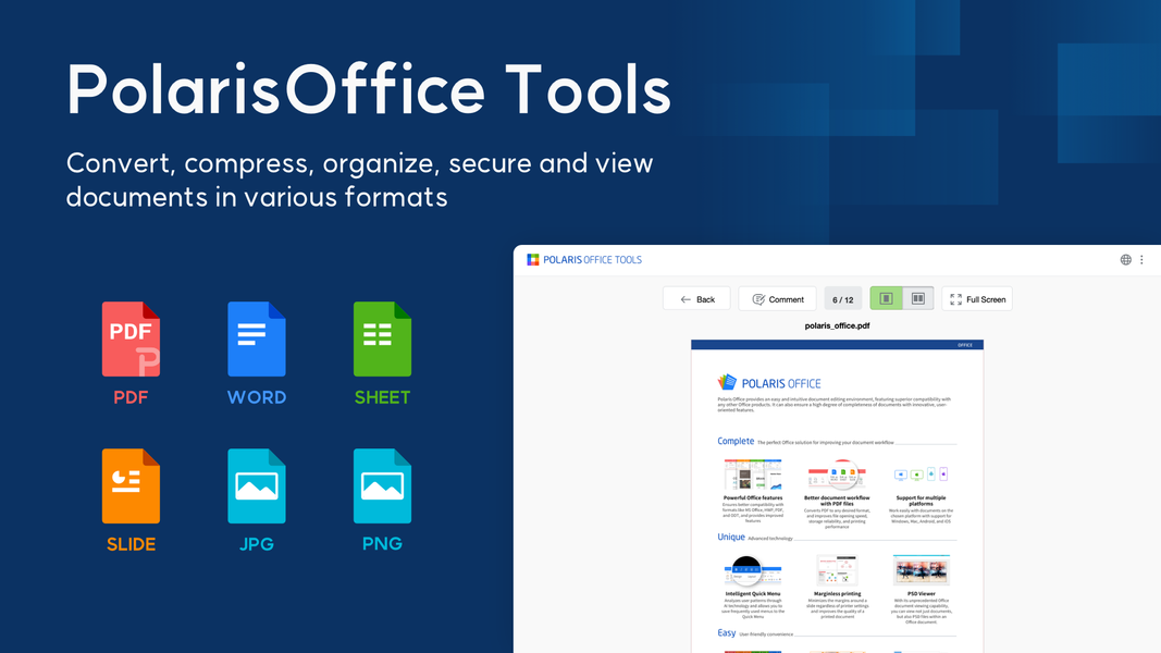 PolarisOffice Tools - Image screenshot of android app