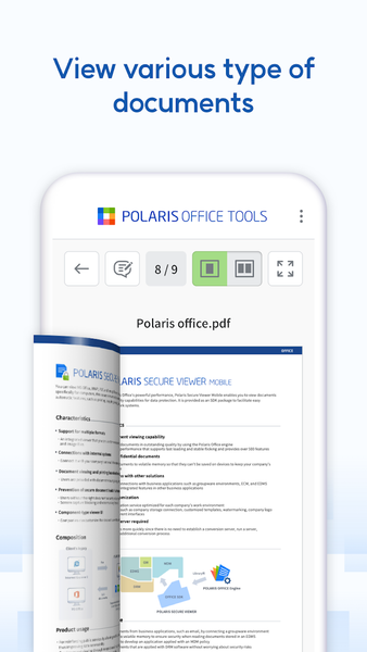 PolarisOffice Tools - Image screenshot of android app