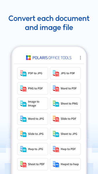 PolarisOffice Tools - Image screenshot of android app