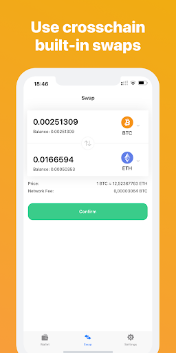 Bitcoin Wallet: BTC, ETH & BNB - عکس برنامه موبایلی اندروید