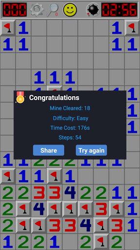 Minesweeper Classic - Simple, Puzzle, Brain Game - عکس بازی موبایلی اندروید