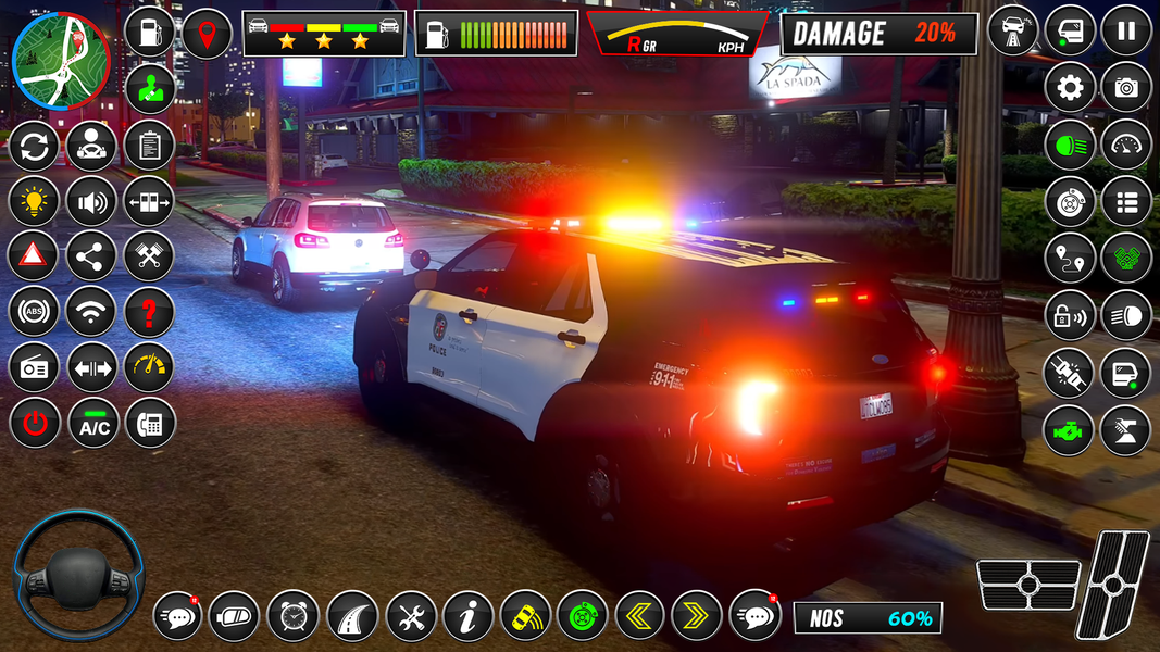 Cop Car chase : Police Car Sim - عکس بازی موبایلی اندروید