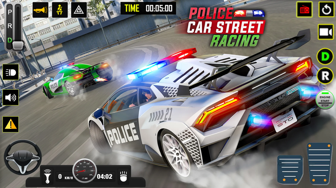 Police Car Street Racing - عکس بازی موبایلی اندروید