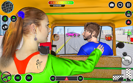 Tuk Tuk Auto Rickshaw Games 3D - عکس برنامه موبایلی اندروید