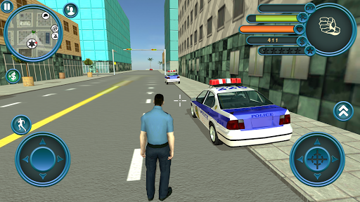 Miami Police Crime Vice Simula - Gameplay image of android game