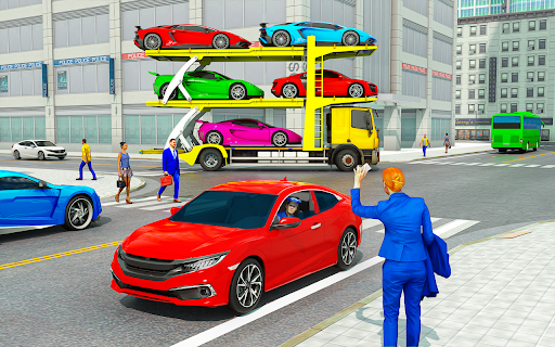 Crazy Car Driving School Games - عکس برنامه موبایلی اندروید
