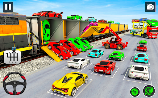 Crazy Car Driving School Games - عکس برنامه موبایلی اندروید