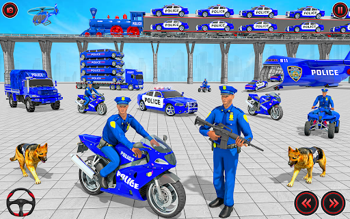 Grand Police Cargo Police Game - Image screenshot of android app