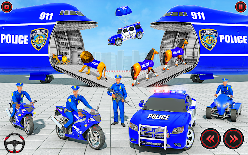 Police Cargo Transport Games - Image screenshot of android app