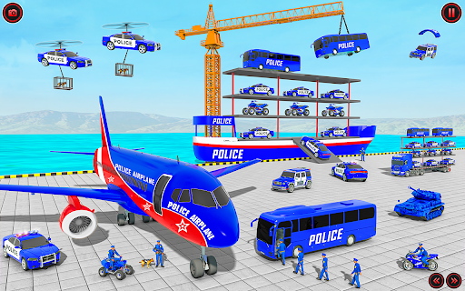 Grand Police Cargo Police Game - Image screenshot of android app