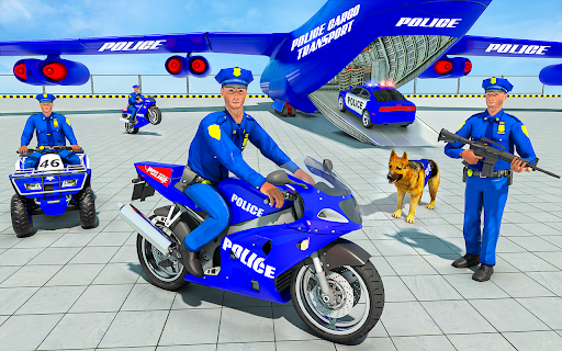 Police Cargo Transport Games - Image screenshot of android app