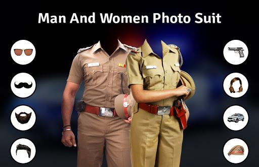 Police Photo Suit for Mens and Womens Photo Editor - Image screenshot of android app