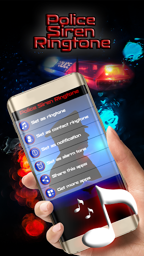 Police Siren Ringtone - عکس برنامه موبایلی اندروید