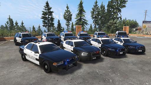 Police Car Driving Simulator - Gameplay image of android game