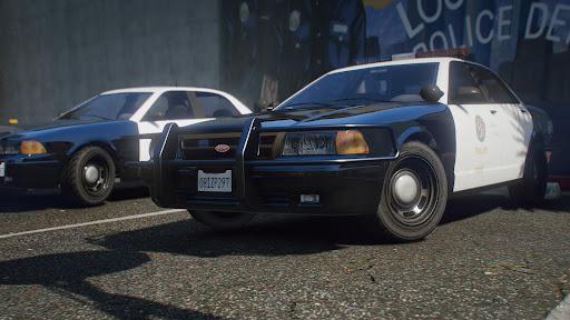 Police Car Driving Simulator - Gameplay image of android game