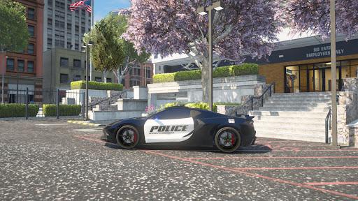 Police Car Driving Simulator - Gameplay image of android game