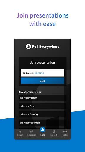 Poll Everywhere - Image screenshot of android app
