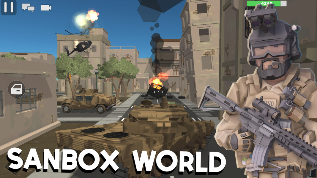 POLYGONIA SANDBOX! - عکس بازی موبایلی اندروید